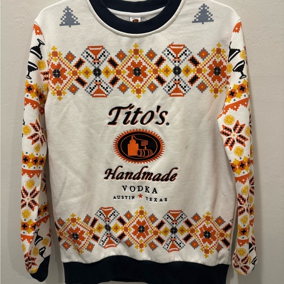 Sweaters - Tito's Handmade Vodka Festive Sweatshirt